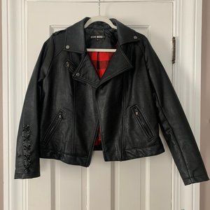 Steve Madden Faux Leather Jacket - Large